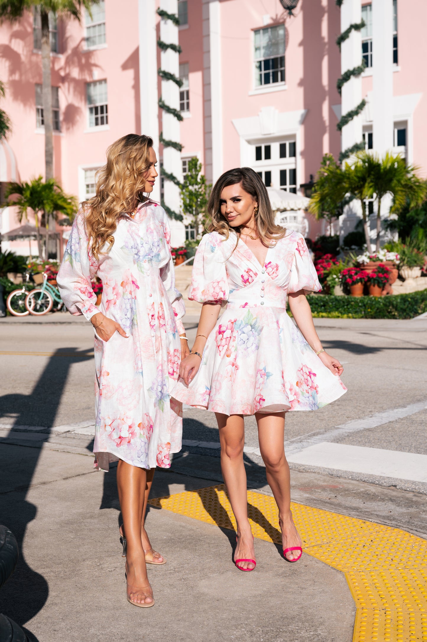 Floral Serenity Shirt Dress