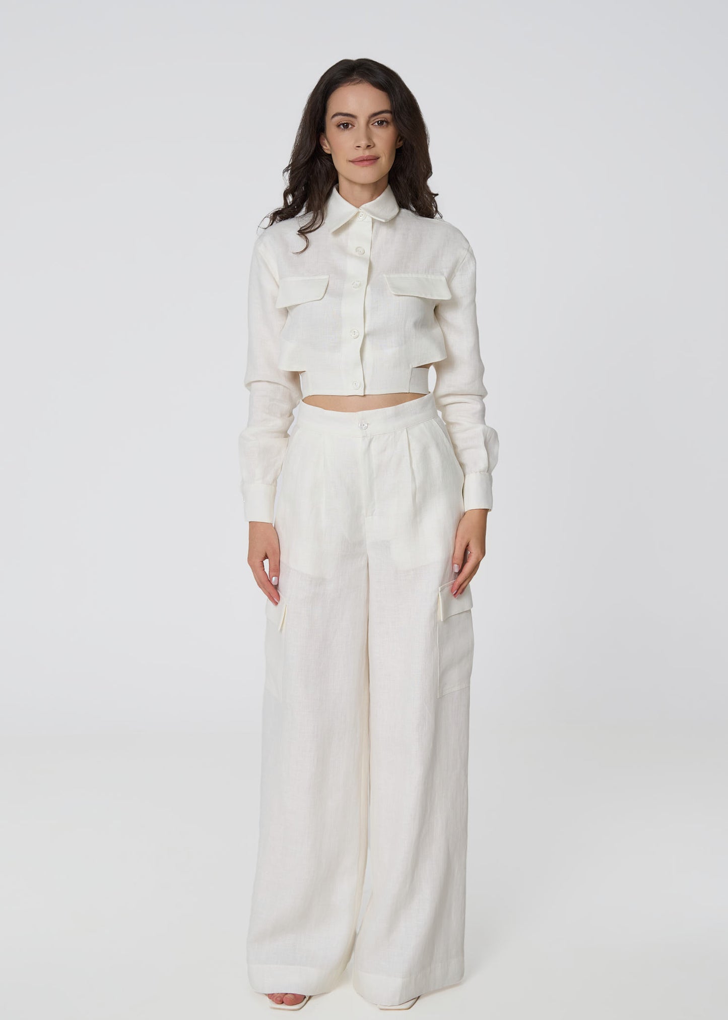 Ethereal Linen Utility Set- Ivory